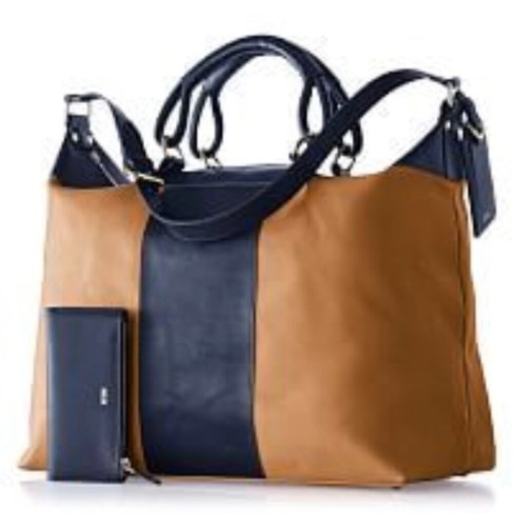 Mark & Graham Leather Weekender Bag